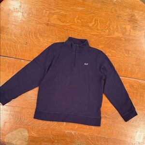 Boys Vineyard Vines Navy Quarter Zip